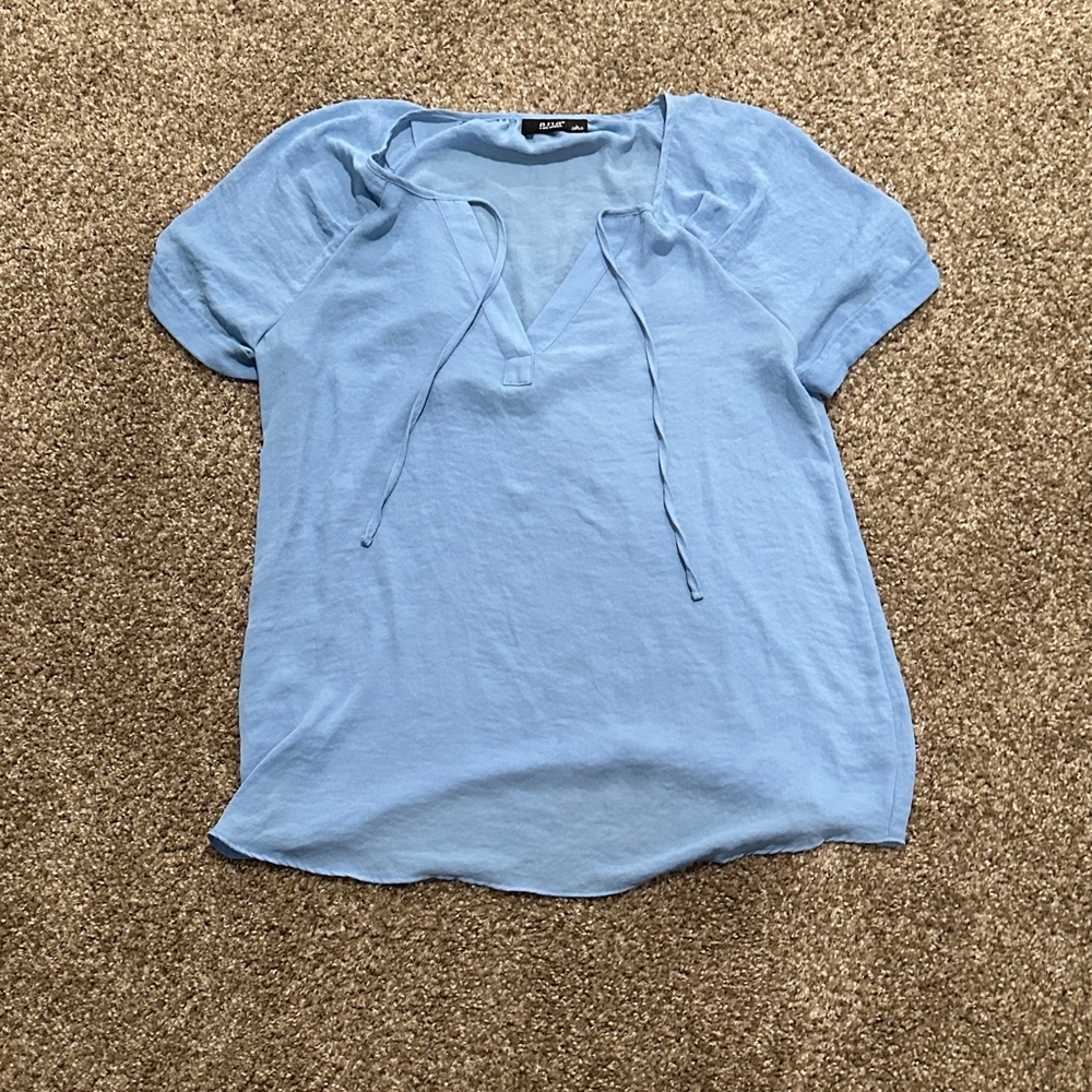 A New Day Sky Blue Short Sleeve Tee